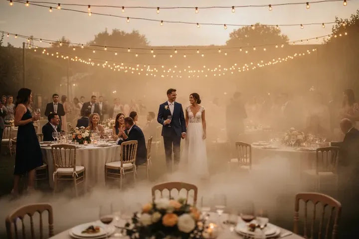 fotos de boda con humo de colores