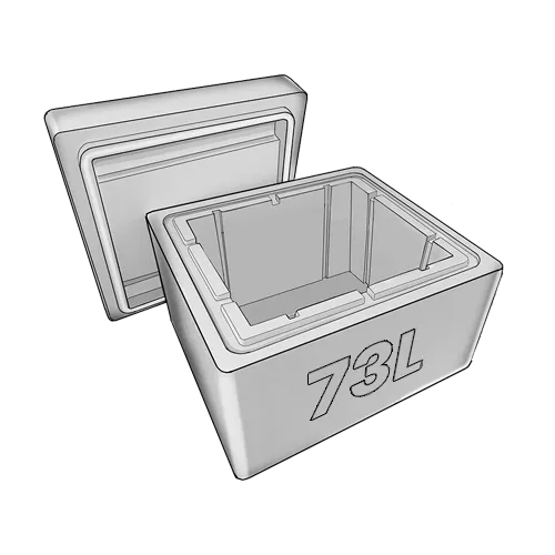 Caja Isotérmica de 73L