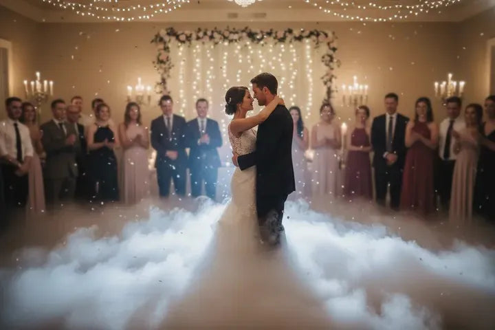 humo para bodas con hielo seco