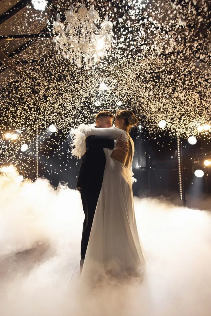 humo bajo para bodas