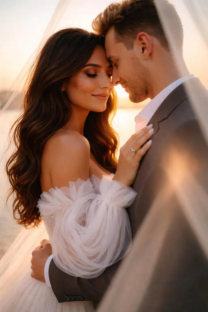 fotos de boda con humo de colores​